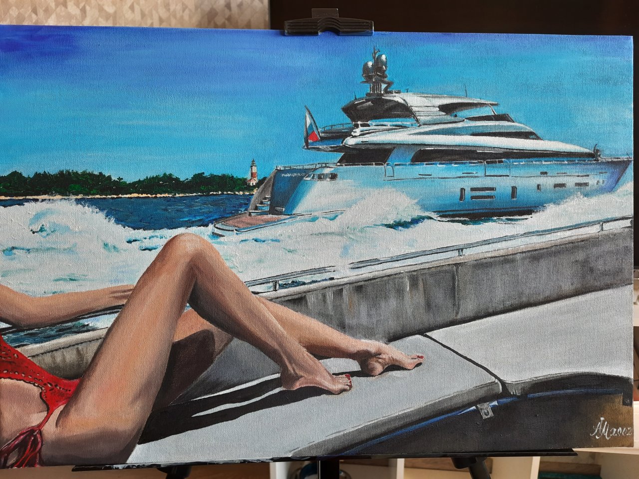 Яхта. Парус..